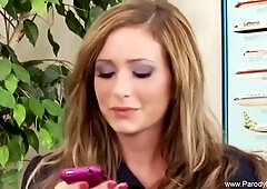 Beautiful Lesbian Flight Attendants On Holiday Moment