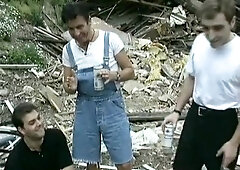 Exotic amateur gay scene with Glory Hole, Handjob scenes