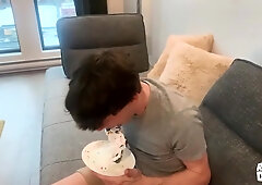 Edward Terrant Bends Over For Stepbro Milo Madera And Gets Fucked Till He