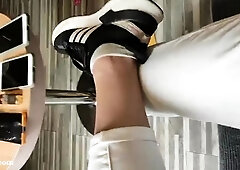 Blonde emo amateur solo masturbation