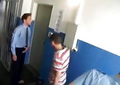 Horny Twosome Making Out With A Patient