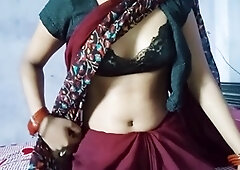 Indian Bhabhi cheats on her husband with Dever - hot and rough sex with clear Hindi audio