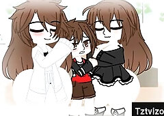 Male masturbates whilst thinking about his massive dream (Gacha Club)