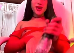 Kimla Reina Intense Live Masturbation With Sex Toy