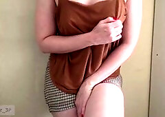 Amateur striptease, 18 year cute girl