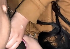 Amateur Blowjobs with Horny Big Titted Brunettes