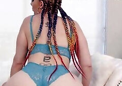 Sar4 Jay Plays With Her Sextoy & Fingers! This babe Twat Drills Herself!