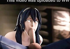 Lucina with Spider-Chap making love in their home