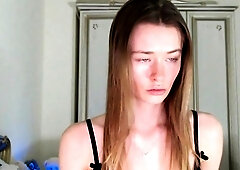 Brunette Solo Webcam Masturbation