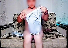 Shemale cumshot, masturbation cum