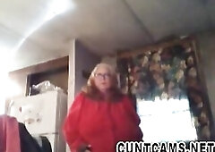 Trailer Park Landlord Flashes The Entire Park - Greater Amount at cuntcams.net