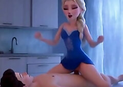 Elsa 3d - Suck dick rule34