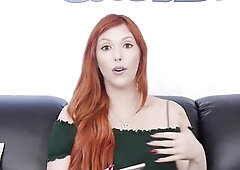 pornstar, Casting Lauren Philips, redhead, large butt, oral, large titties, mother i'd like to fuck