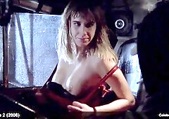 Blond sex, tits lingerie