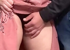 Dirty panties, guy fingering pussy, frigging