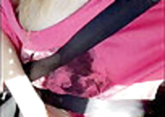 Milf, dirty public, showcasing