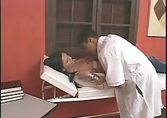 Horny doctor fucks his tranny patient