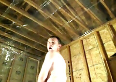 Dildoing In The Shed