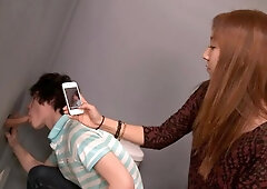 Str8togay.com: Tattooed young twink really likes loud sex