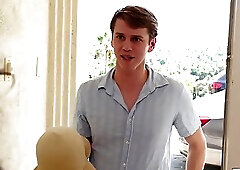 Watch how stranger with a TS handle Tranny andylynn Payne's hard cock