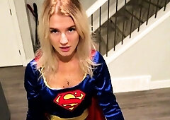 Hawt blonde Babe plays Solo in the xxx video