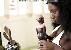 downblouse nipslip boobslip black large tits africa