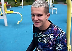 Oliver Strelly - Stranger With A Big Dick Fucked A Street Athlete In An Abandoned Building And Cummed In His Ass - 38