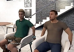 Husband shares his wife in a steamy striptease show