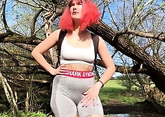 YourHikerBabe - Sweaty Hiker Armpit & Pussy Cleaning