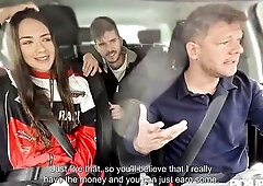 PickupClub - Brunette hair Vixi Rafi Cheating on Her Broke Cuckold Boyfriend with Alpha Hunk Michael Fly