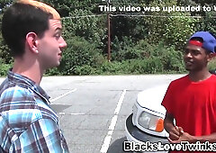 Black hunk jizzes on teen 18+