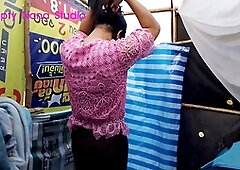 Practicing naughty choreography before the real deal - Shemale teacher gets down and dirty!