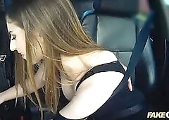 Faux cop - Stella Cox is pounded in the ass by uniformed policeman