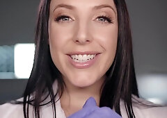 ALL ANGEL MASSAGE - Naturally Stacked Sex Junkie Angela White Fingers The Shy Uma Jolie FULL SCENE