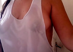 Wet T-Shirt: What Would You Do to My Big Boobs?