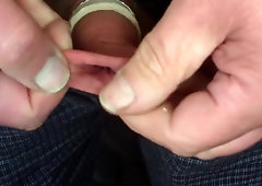 Floppy foreskin with cardboard tubes