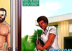 Naughty youngsters having sex at college.