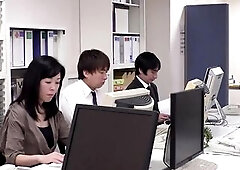 Younger Female Boss Seduces Me with Fascinating and Teasing Whispers in My Ear From Behind. Part.1