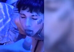 STR8 STUD CUM IN FEMBOY FACE ORAL-SEX