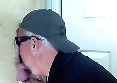 University Professor Gets Blown At Gloryhole