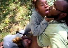 Slut takes big cock outdoors and indoors and loves it in hd