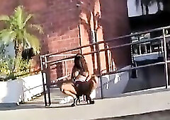 Jenna Brooks - public nudity