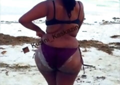 Furry, big ass milf, ebony backshots