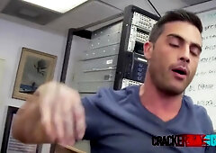 Broke Artist Comes To Audition By Taking A Big Black Cock