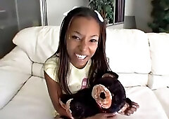 I will teach you: Blowjob, Pov  Ebony Porn