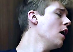 21 year old taboo twink fucked bareback by dilf stepdad after rimming