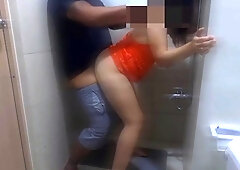 My Boyfriend Was In the Living room So I Took His Girlfriend