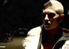 Big dick tatted tranny fucking men