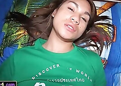 Laos teen femboy is eager for raw anal sex in that perfect ass