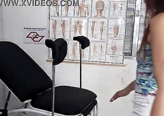 Wife has sex with gynecologist whilst spouse waits in the awaiting room!